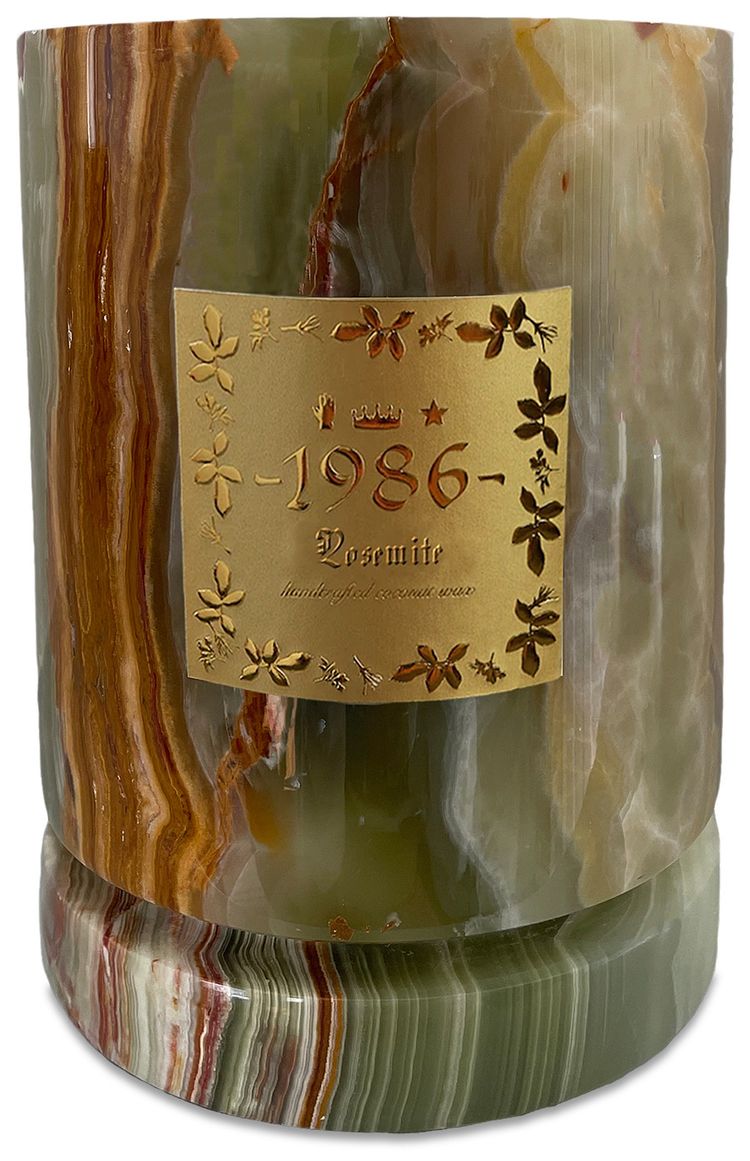 1986 Green Onyx Rosemite Candle Green Marble