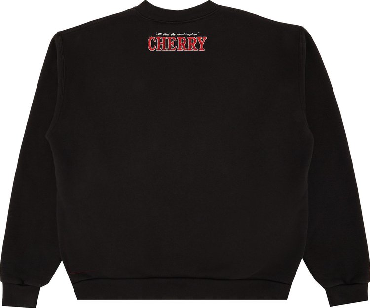 Cherry LA City Of Champions Crewneck Lava Black