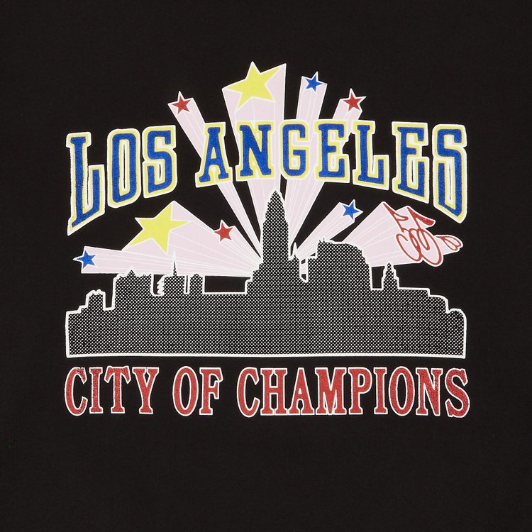 Cherry LA City Of Champions Crewneck Lava Black