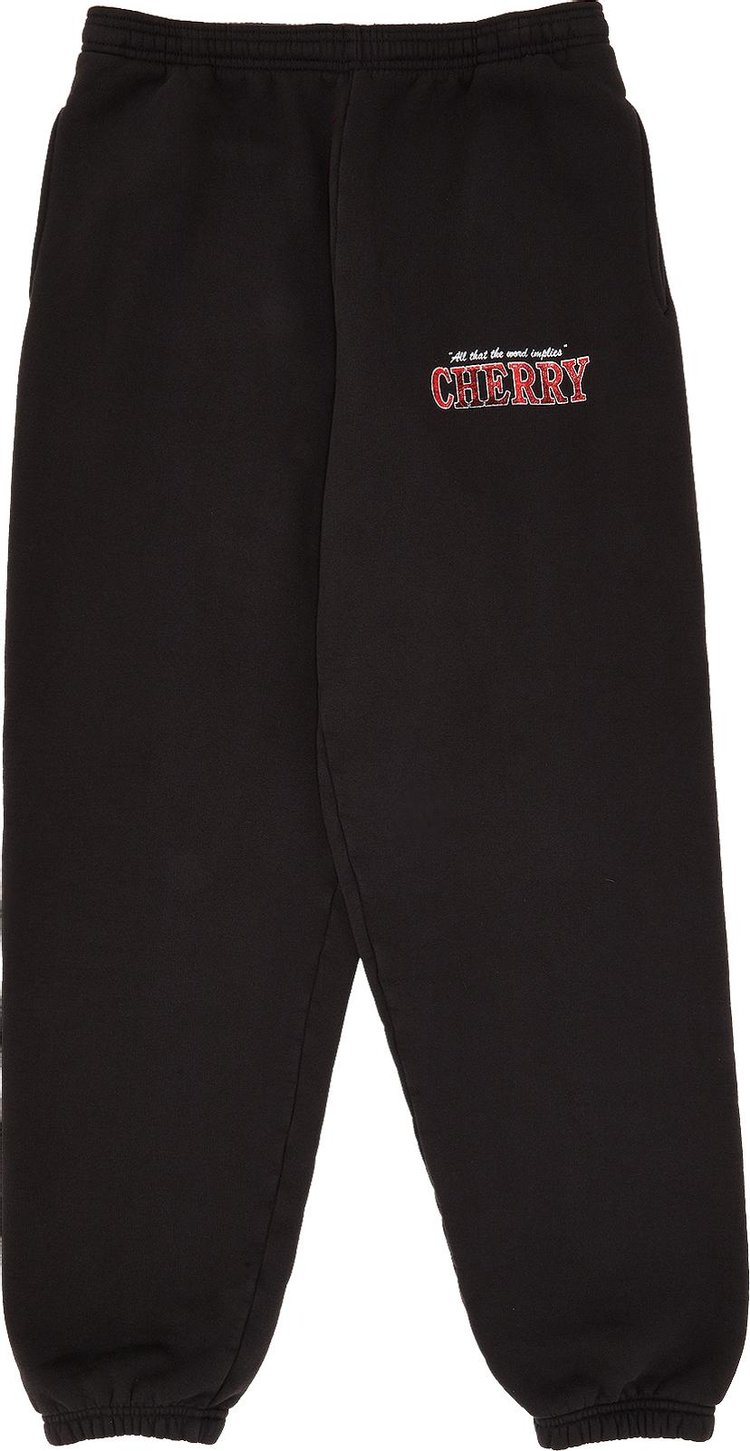 Cherry LA City Of Champions Sweatpants 'Lava Black'