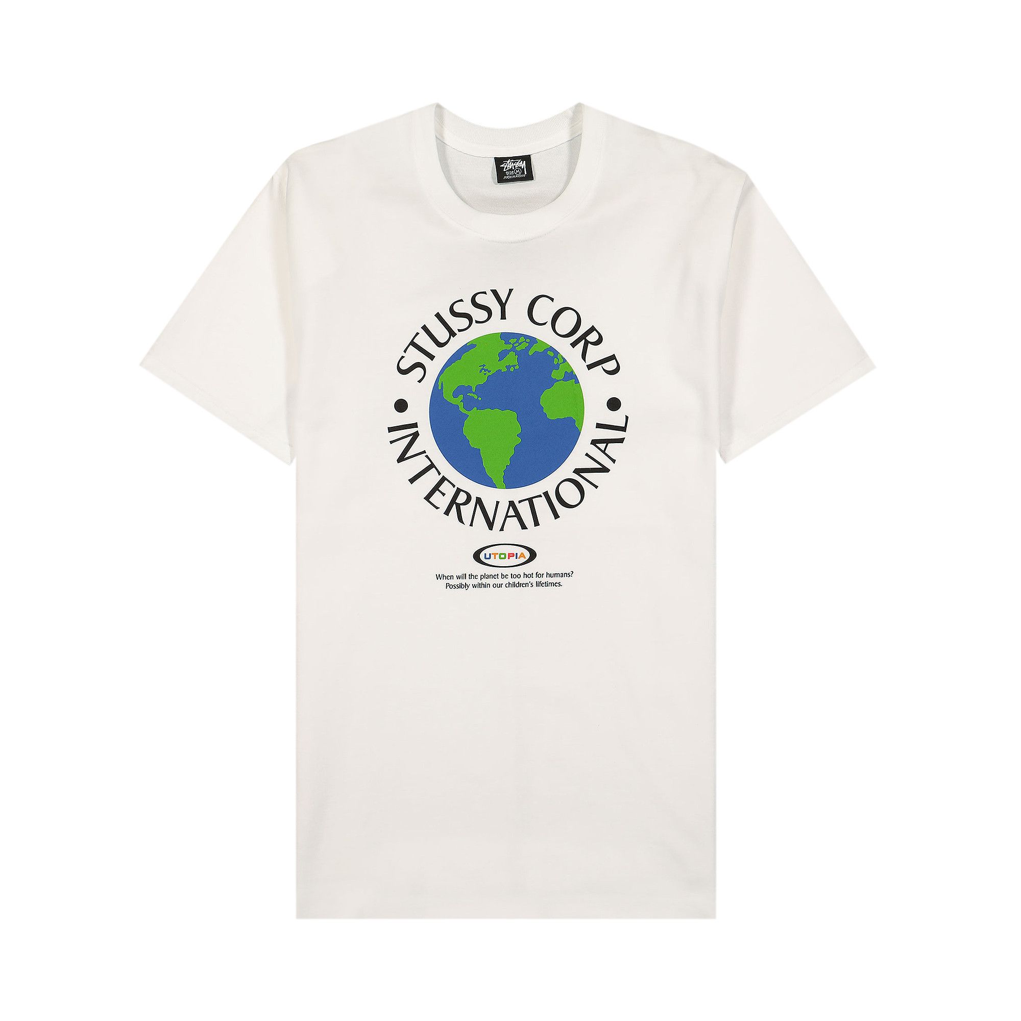 Buy Stussy Utopia Tee 'White' - 1904717 WHIT | GOAT UK