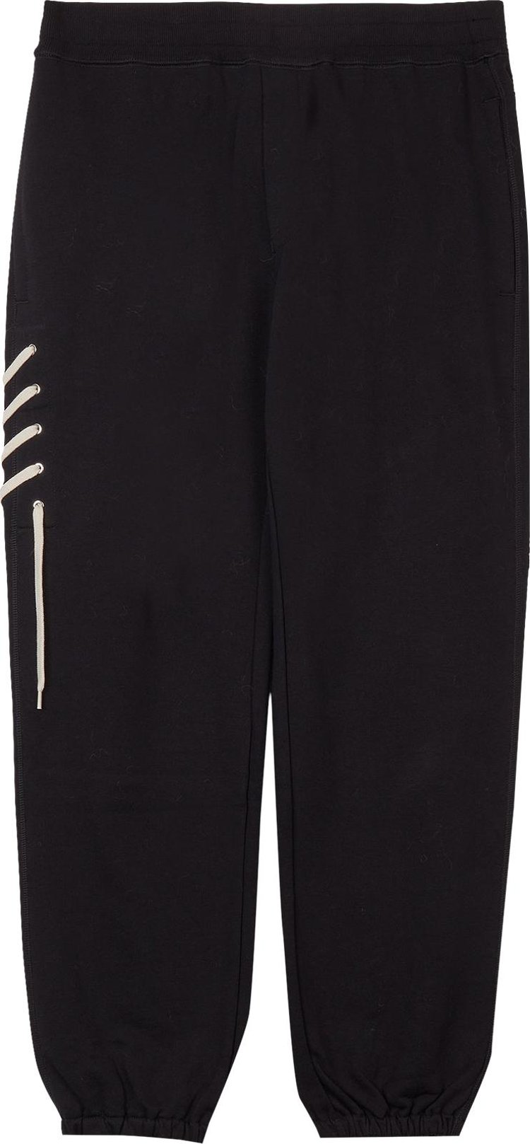 Craig Green Laced Sweatpant 'Black/Cream'