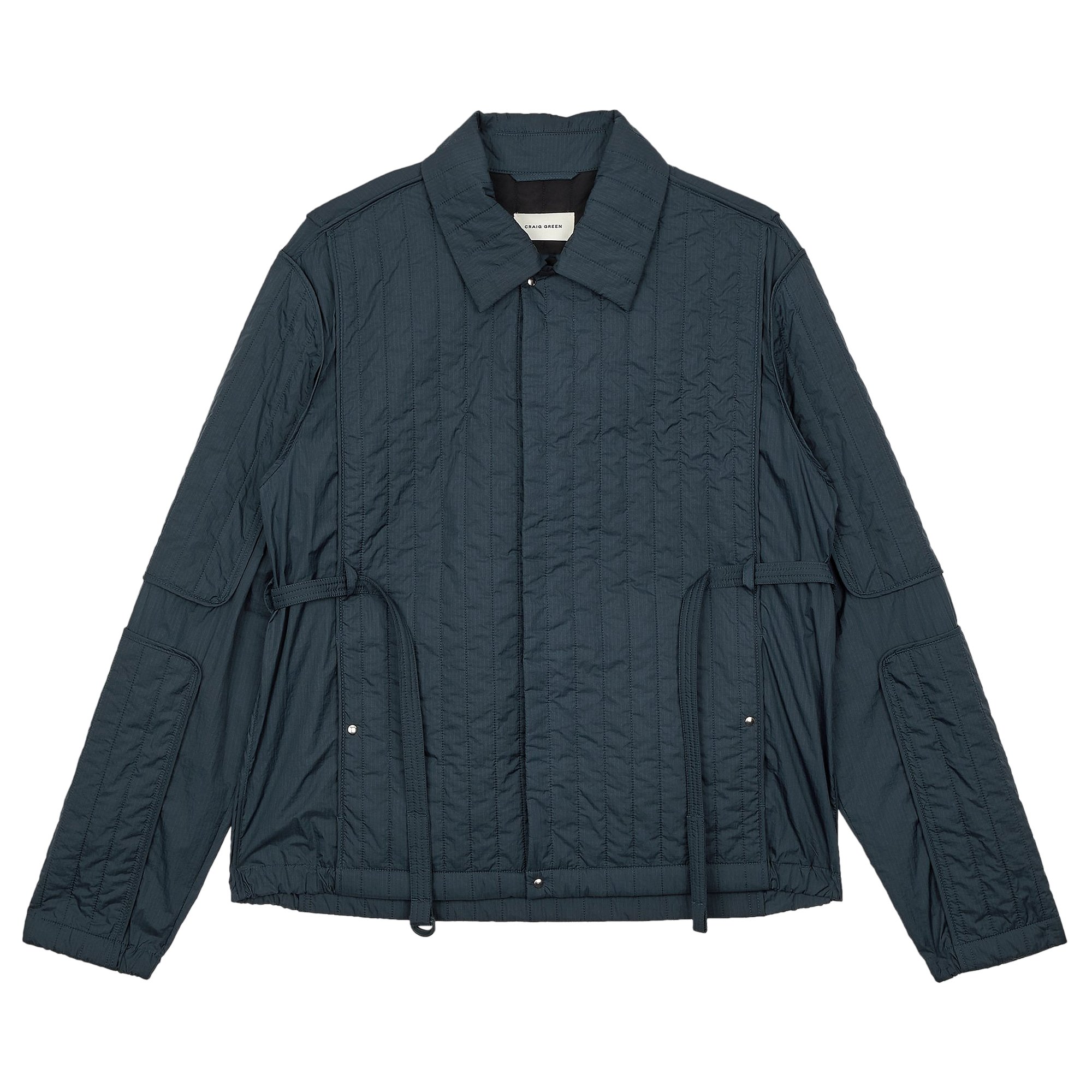 Buy Craig Green Quilted Skin Jacket 'Ocean Blue' - CGAW21CWOJKT09 