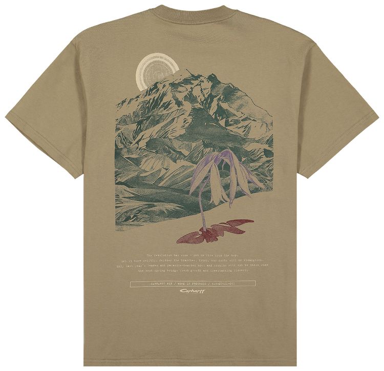 Carhartt WIP Short Sleeve Mountain T Shirt Tanami