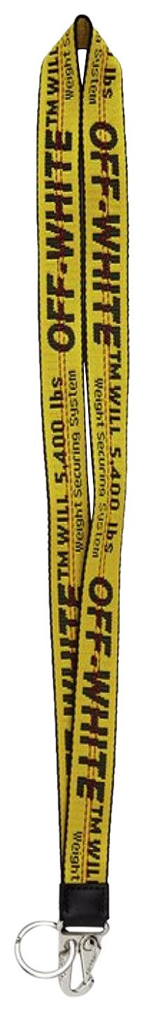 Off White Classic Industrial Necklace YellowBlack