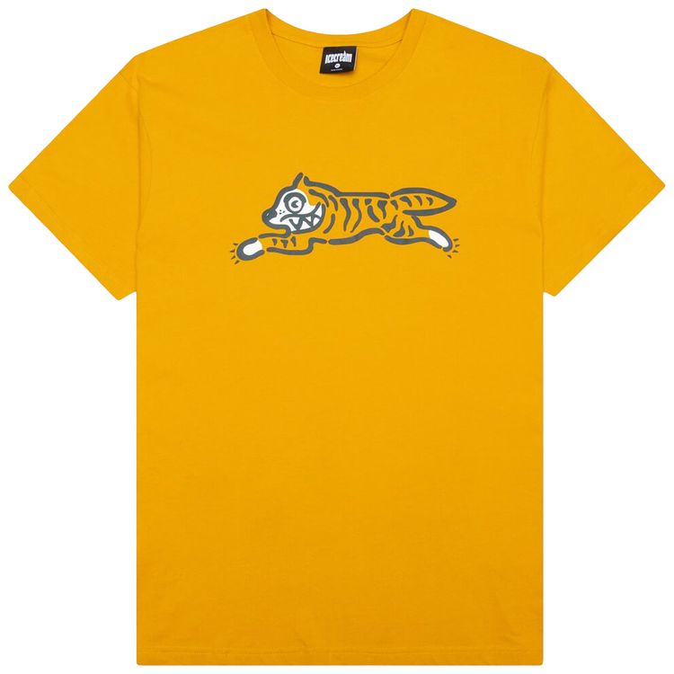 Icecream Tiger Short Sleeve Tee Golden Yellow