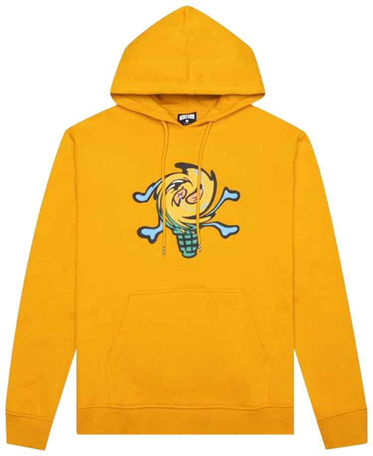 Icecream Swirl Hoodie Golden Yellow