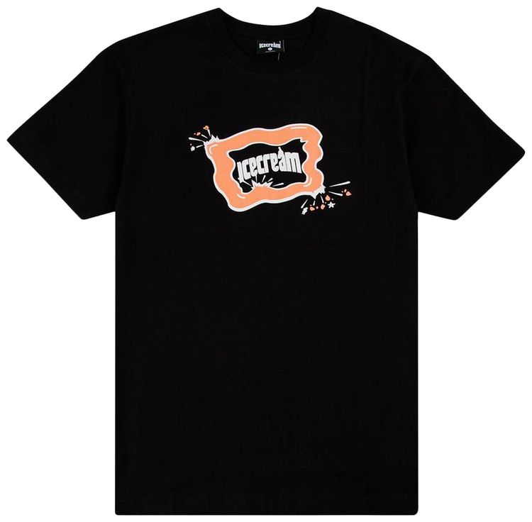 Icecream Pop Short Sleeve Tee Black