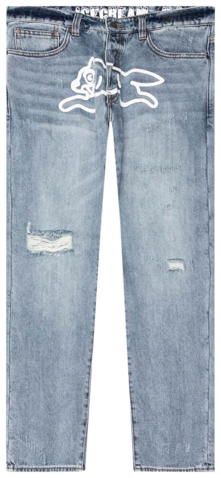 Icecream 2 Scoops Jean Light Blue