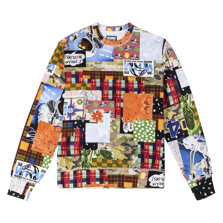 Billionaire Boys Club Galaxy Crew Bleach White