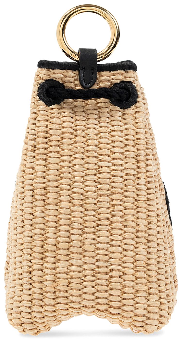 Fendi Charm Micro Bag Beige