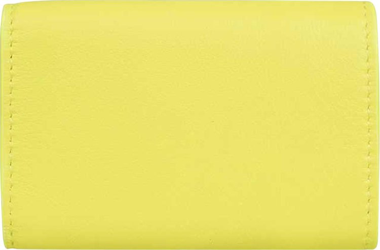 Balenciaga Papier Mini Wallet Yellow