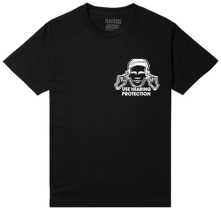 Pleasures Factory T Shirt Black