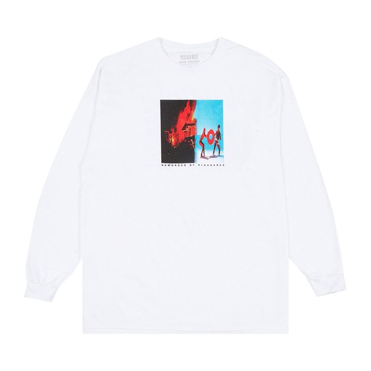 Pleasures Repulic Long Sleeve T Shirt White