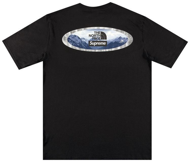 mountain jacket supreme the north face one world tee