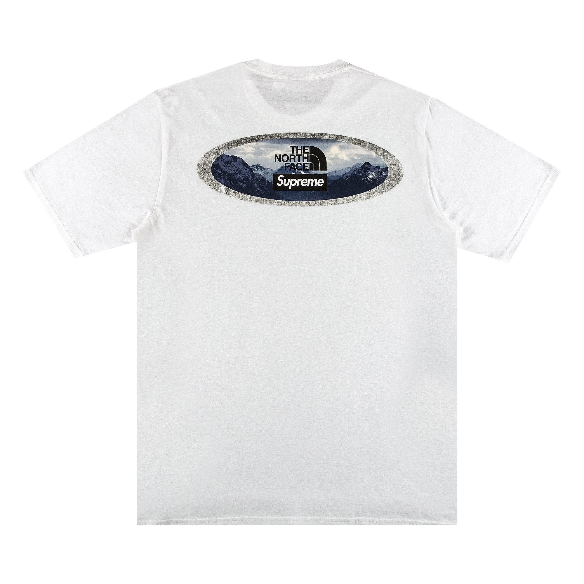Buy Supreme x The North Face Mountains Tee White FW21KN1 WHITE GOAT CA