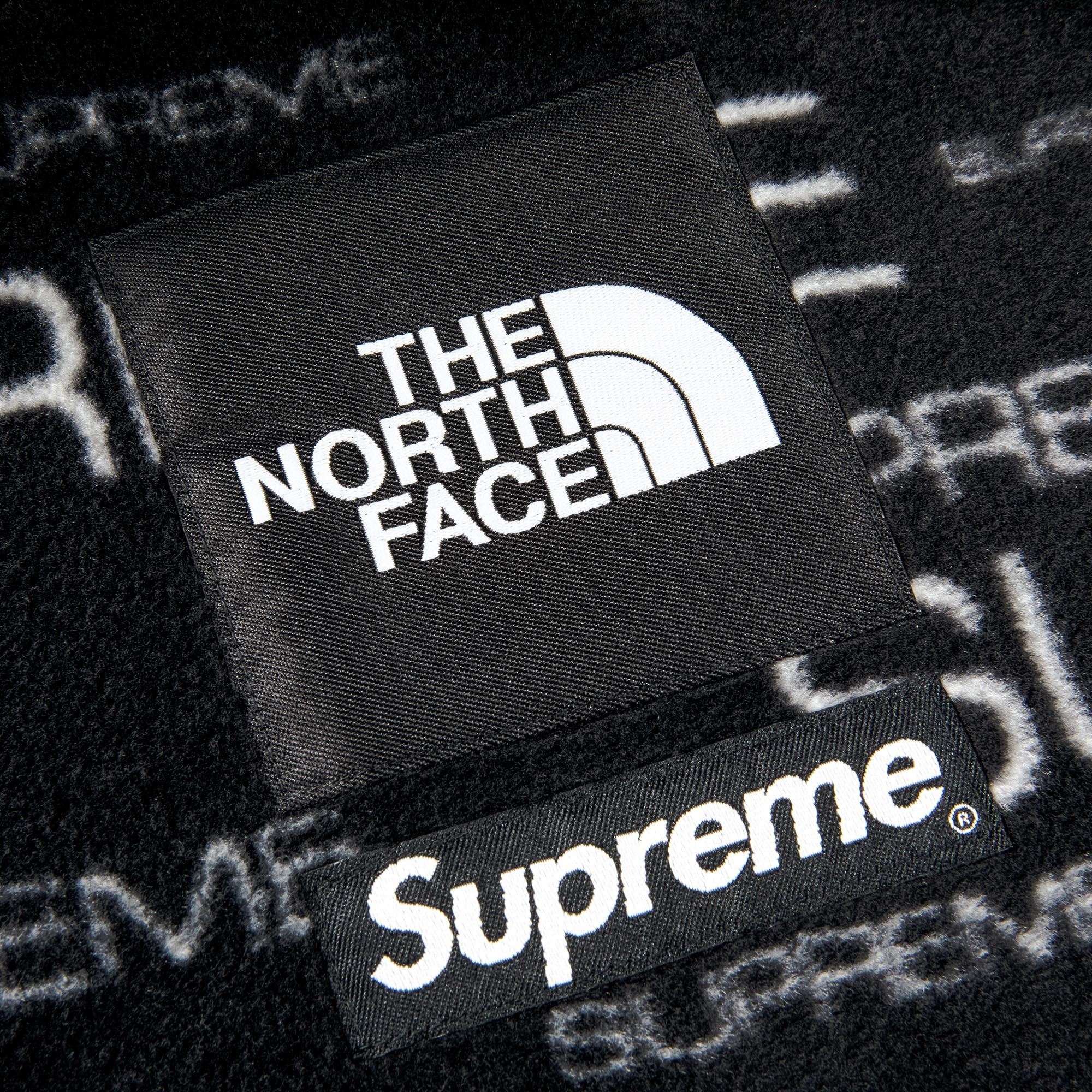 Buy Supreme x The North Face Steep Tech Fleece Jacket 'Black