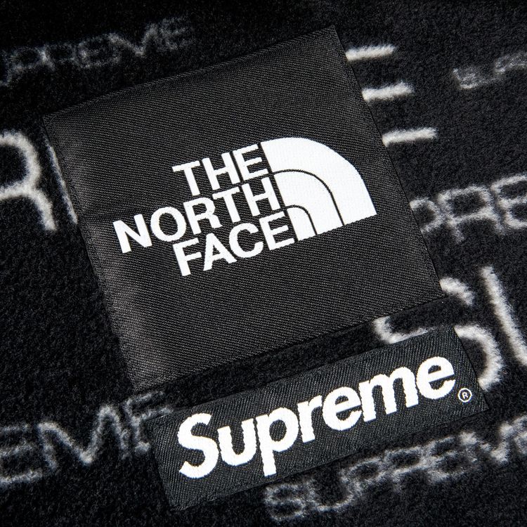 Supreme x The North Face Steep Tech Fleece Jacket Black