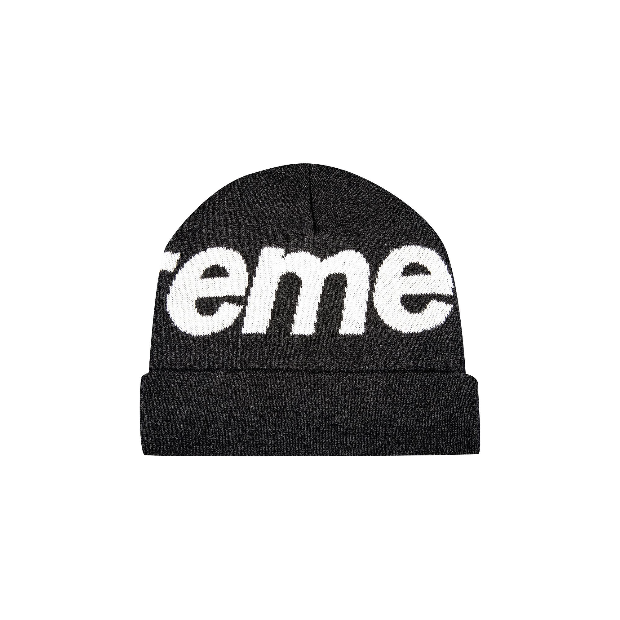 Buy Supreme Big Logo Beanie 'Black' - FW21BN56 BLACK | GOAT NL