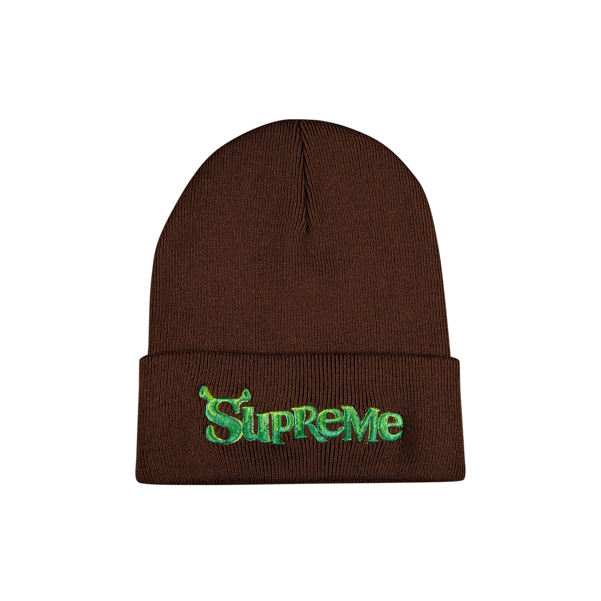 Supreme Shrek Beanie 'Brown'