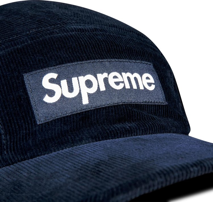 Supreme GORE TEX Corduroy Camp Cap Navy