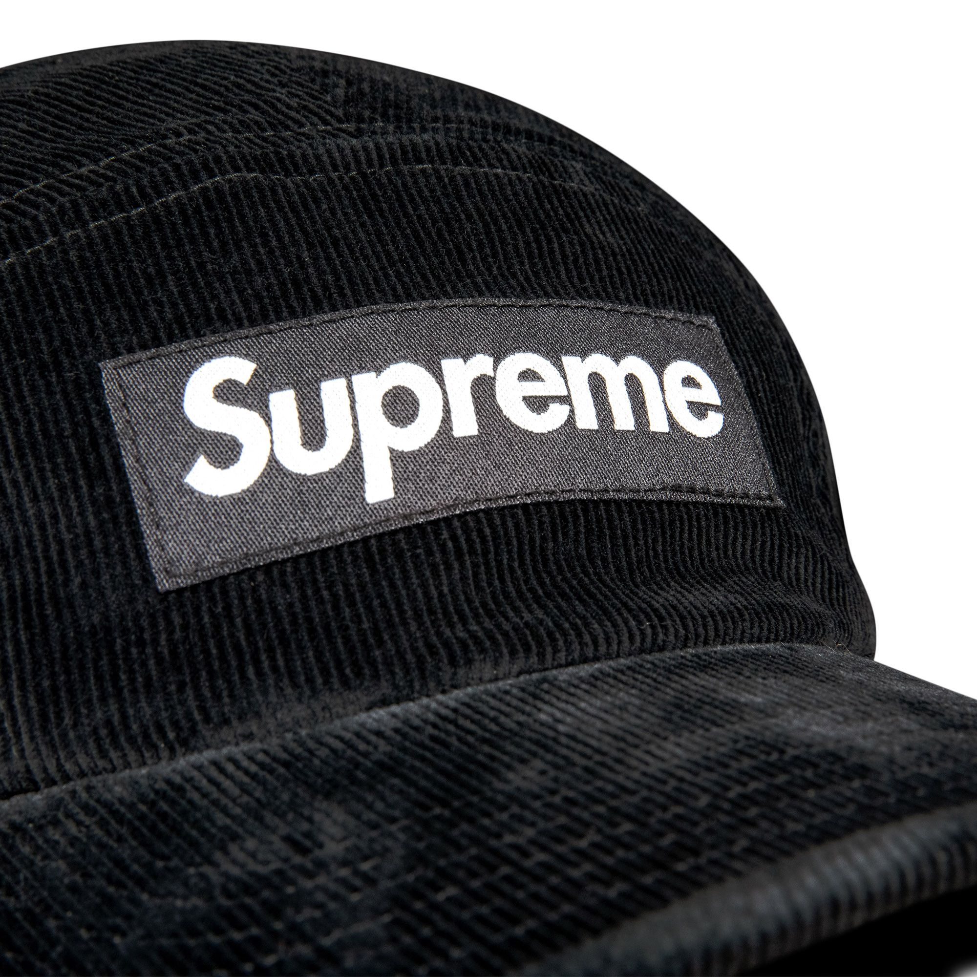 Buy Supreme GORE-TEX Corduroy Camp Cap 'Black' - FW21H50