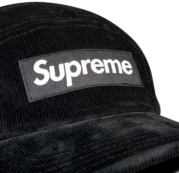 Supreme GORE TEX Corduroy Camp Cap Black