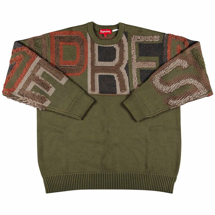 Buy Supreme Chenille Logo Sweater 