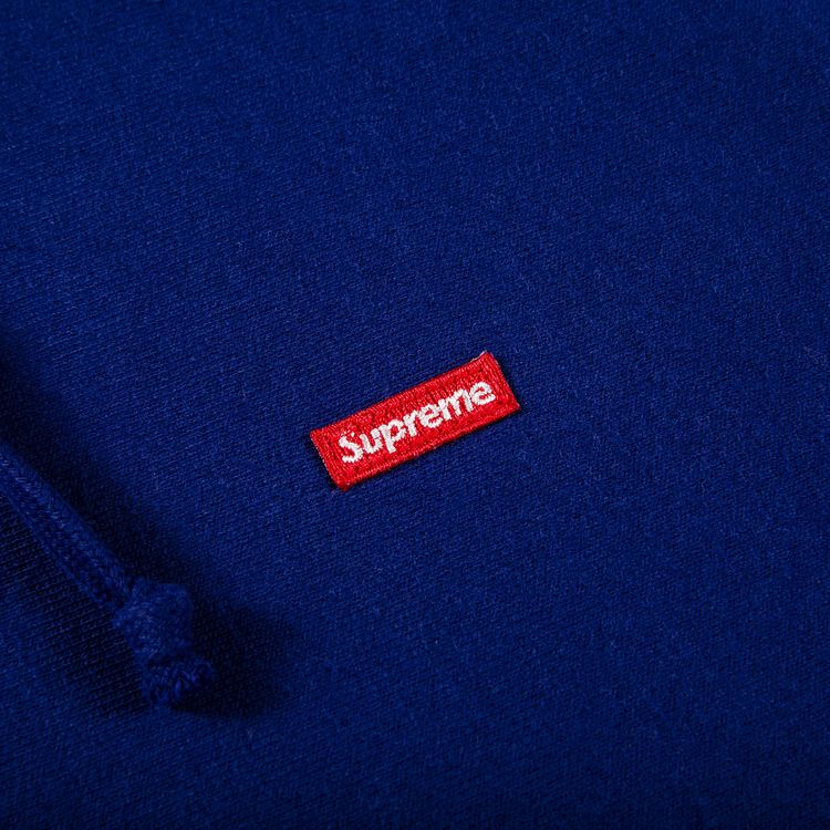 Supreme Small Box Hooded Sweatshirt Dark Royal