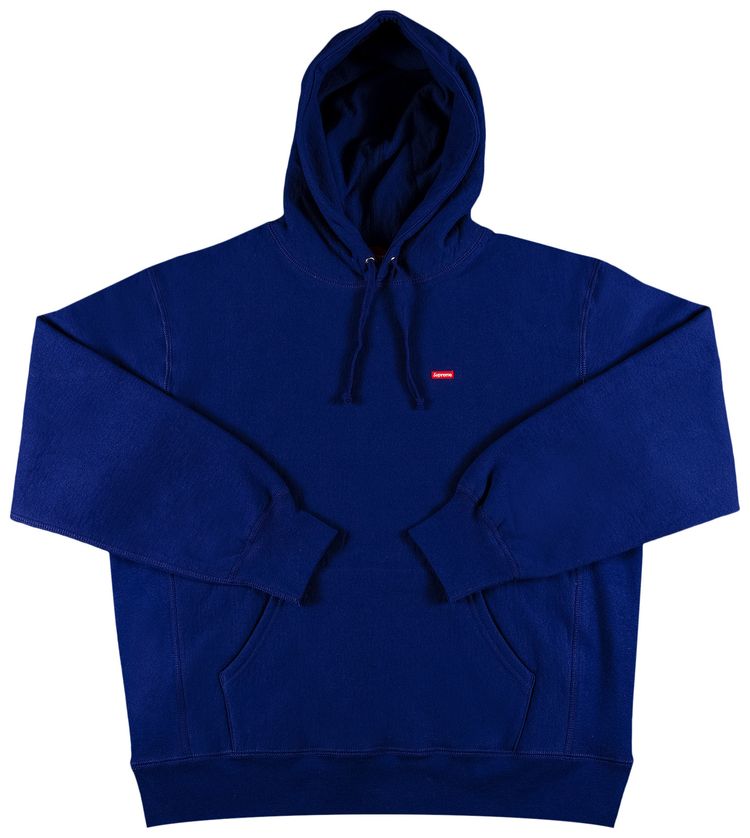 Supreme Small Box Hooded Sweatshirt Dark Royal