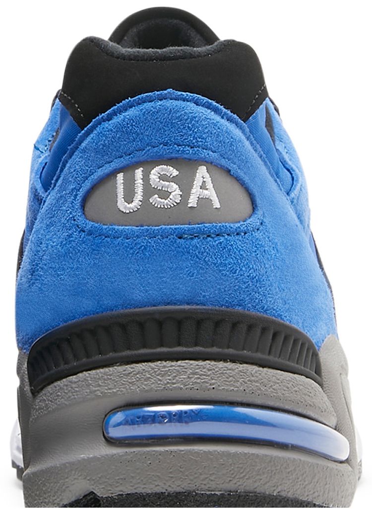 New Balance 990v2 Made in USA Blue Suede