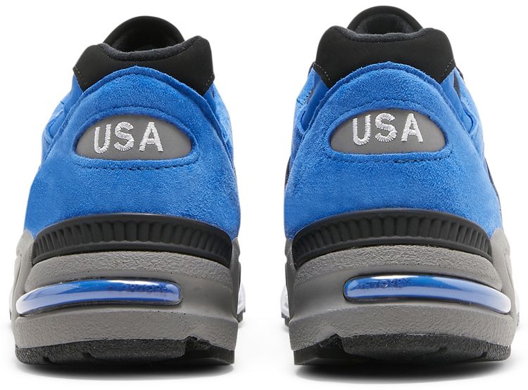 New Balance 990v2 Made in USA Blue Suede