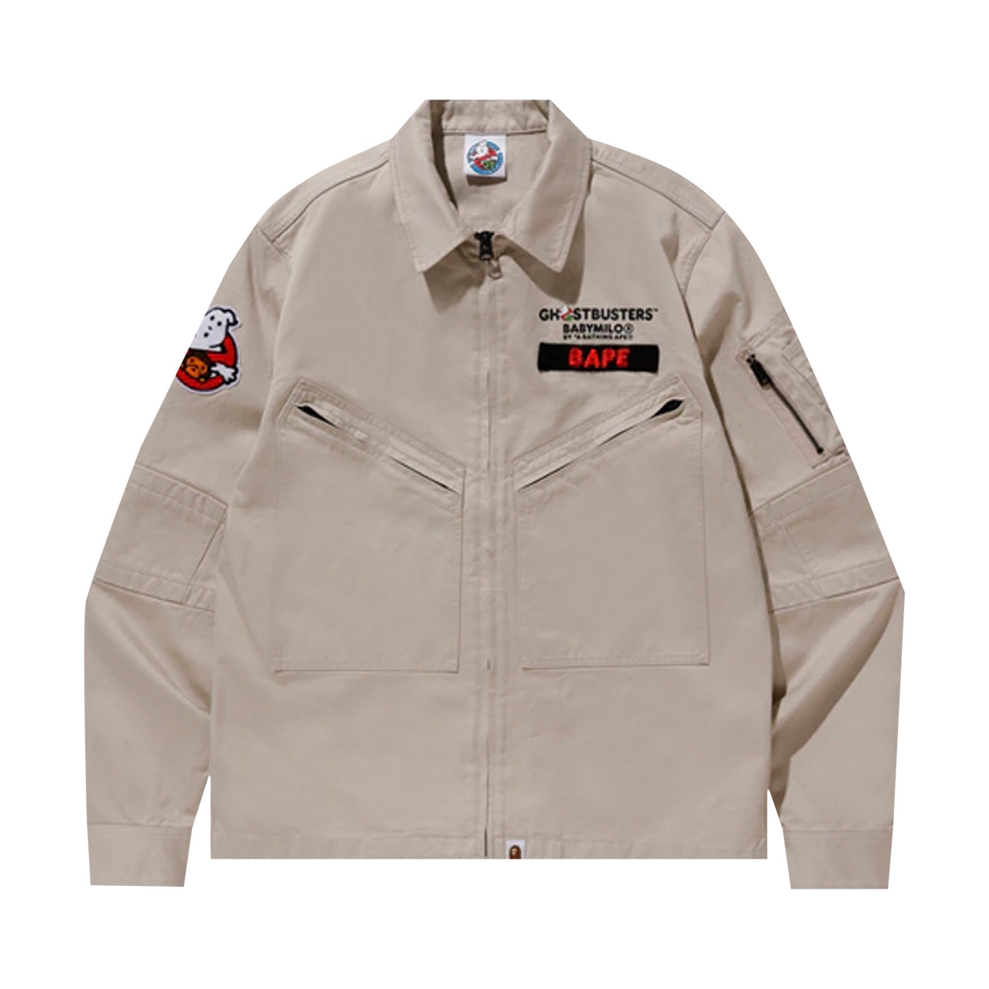 BAPE x Ghostbusters Baby Milo Shirt Beige