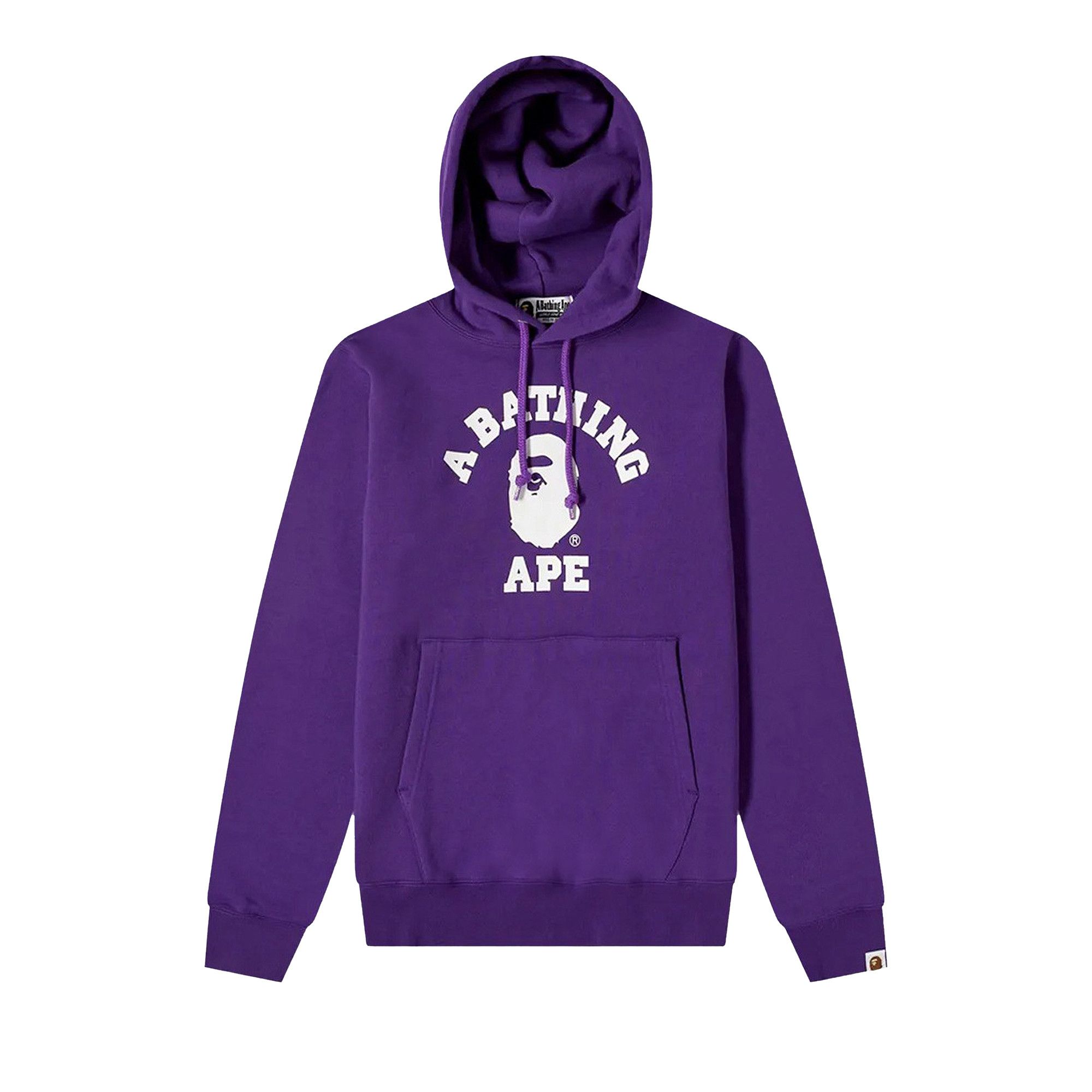 Bape sales purple hoodie