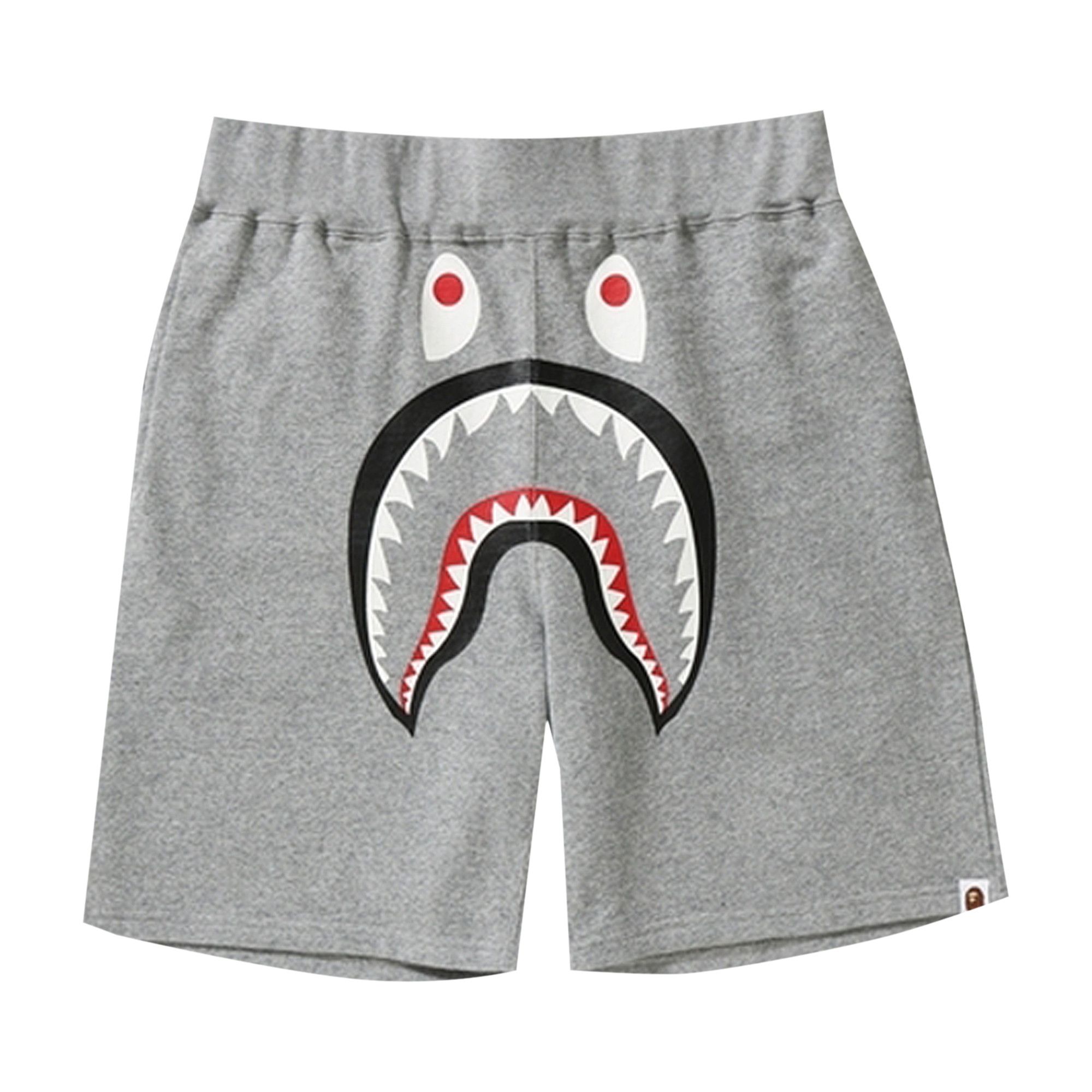 Buy BAPE Shark Sweat Shorts Grey 1H20 153 018 GREY GOAT CA