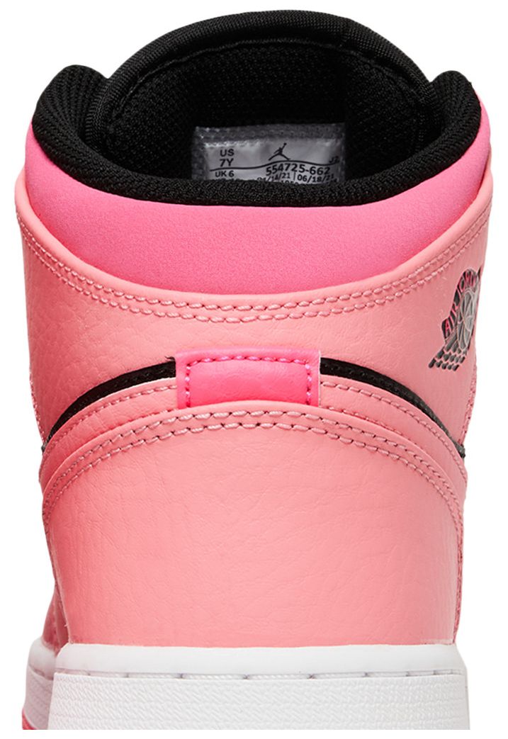 Air Jordan 1 Mid GS Coral Chalk