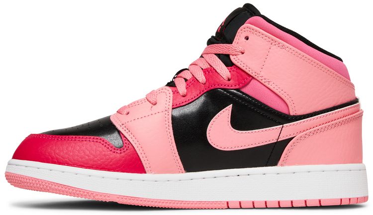 Air Jordan 1 Mid GS Coral Chalk
