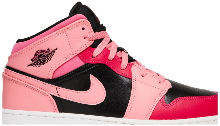 Air Jordan 1 Mid GS Coral Chalk