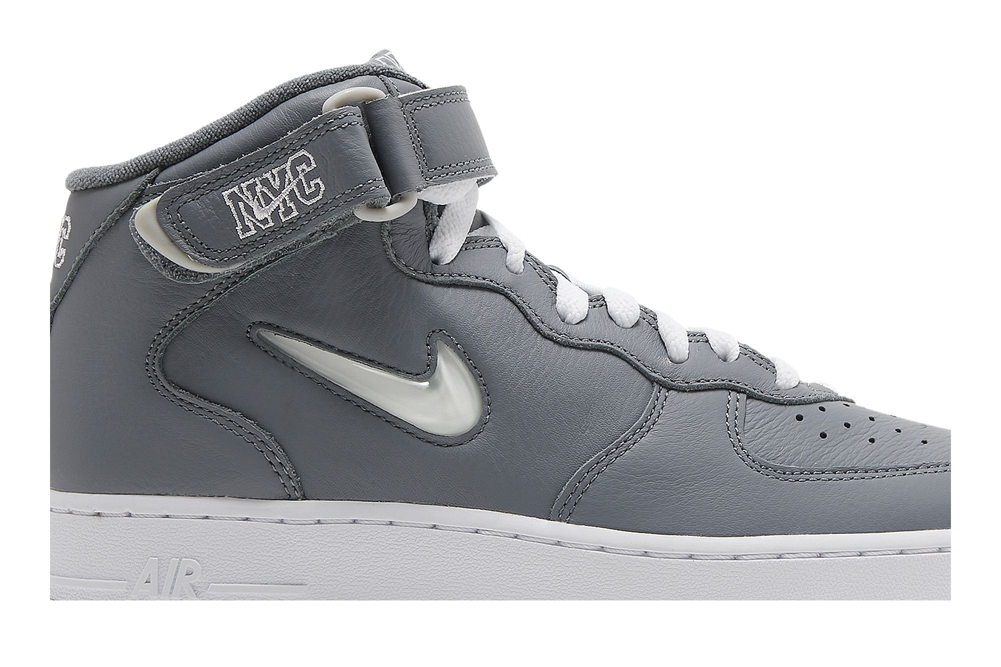 Nike air force mid grey discount