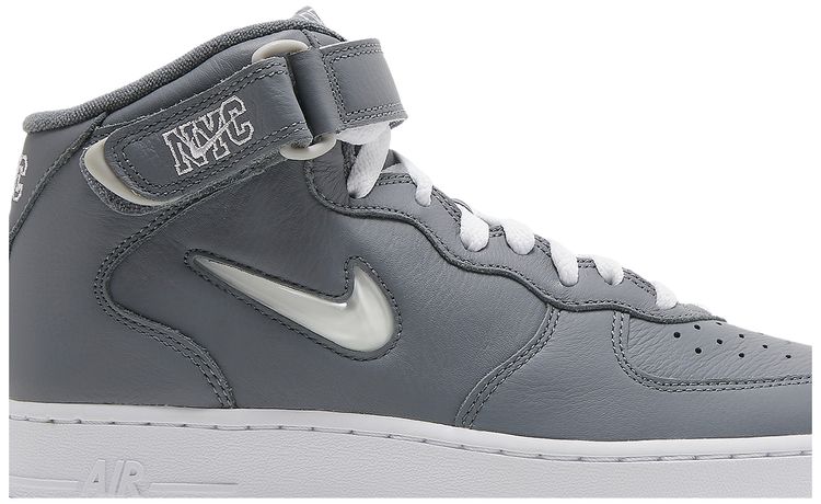 Nike Air Force 1 Mid Jewel QS NYC   Cool Grey