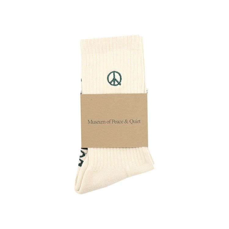 Museum of Peace  Quiet Grounded Socks Cream