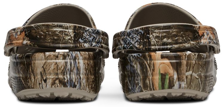 thisisneverthat x Realtree x Crocs Classic Clog Edge Camo Walnut