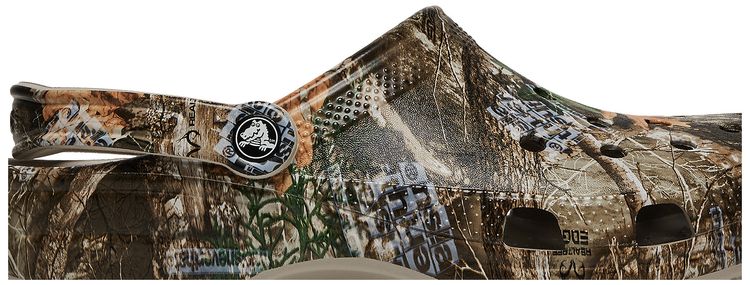 thisisneverthat x Realtree x Crocs Classic Clog Edge Camo Walnut