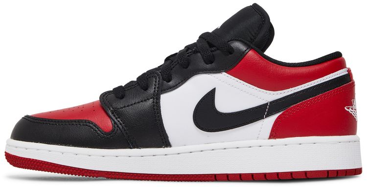 Air Jordan 1 Low GS Bred Toe