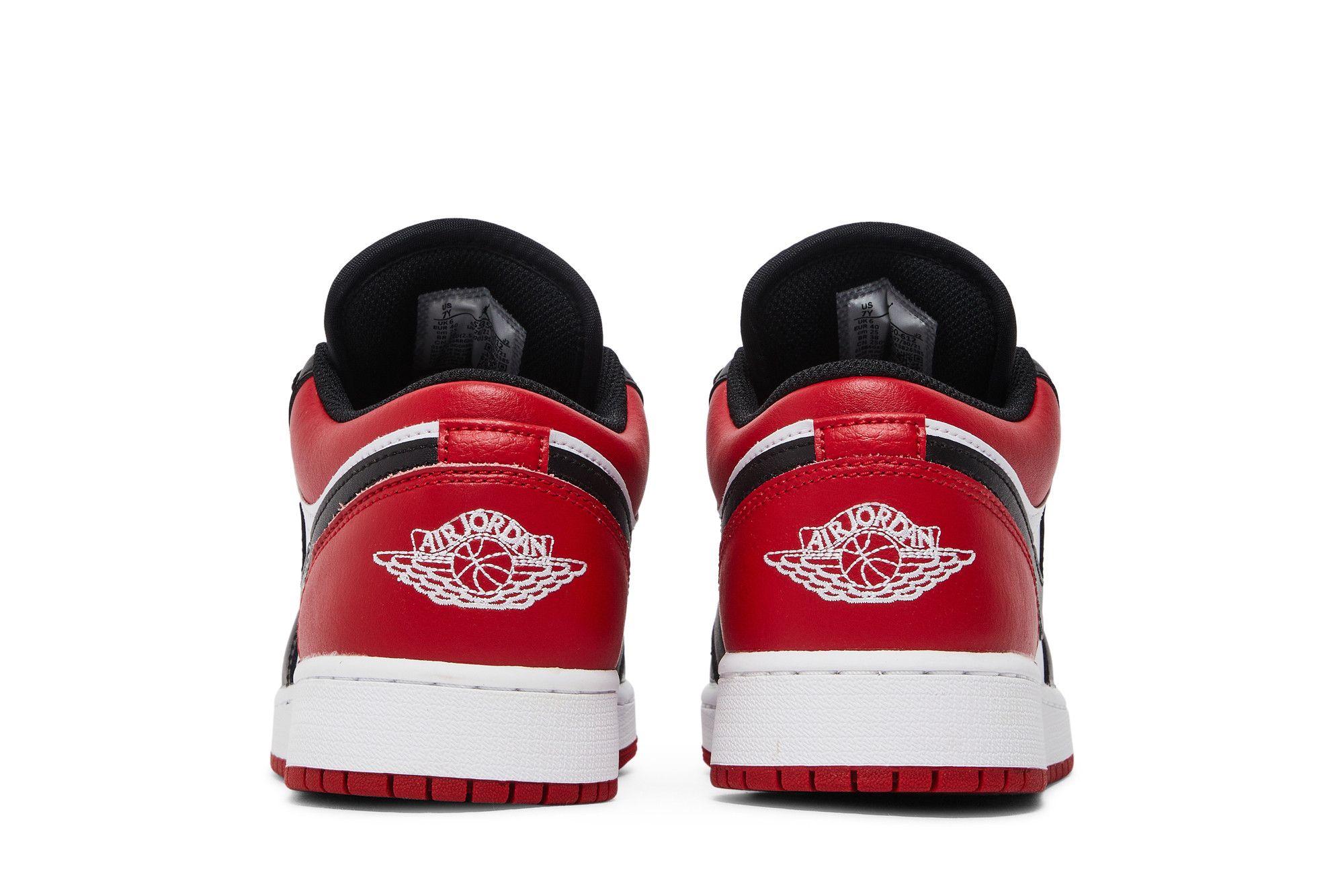 Buy Air Jordan 1 Low GS Bred Toe 553560 612 GOAT