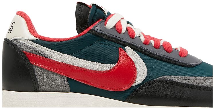 sacai x Undercover x LDWaffle Midnight Spruce University Red
