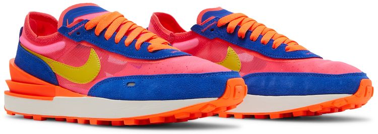 Nike Wmns Waffle One Racer Blue Hyper Pink