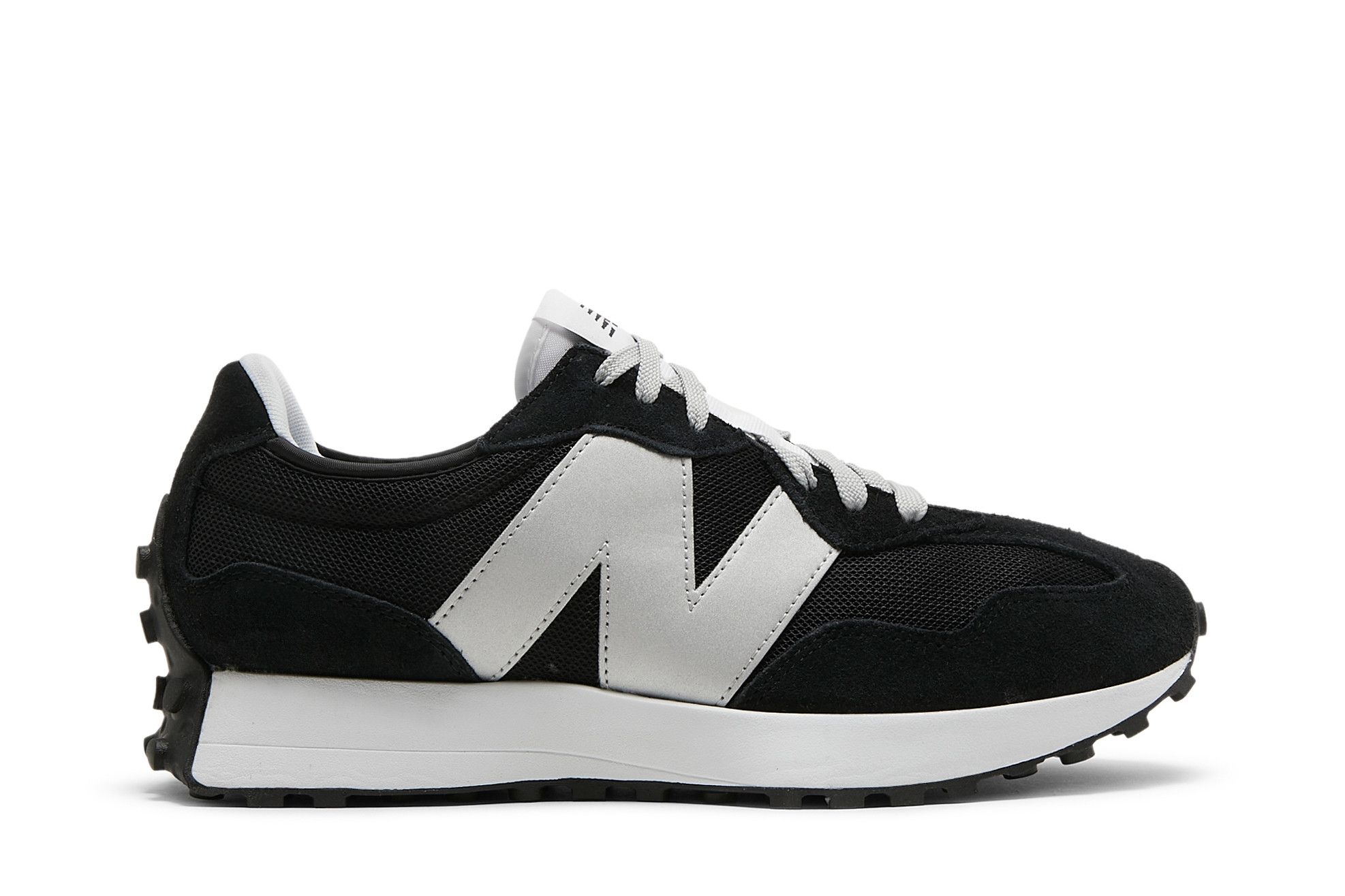 Buy New Balance 327 'Black Metallic Silver' - MS327MM1 | GOAT