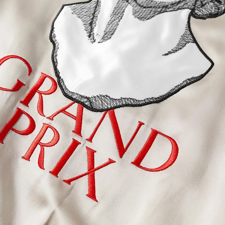 Casablanca Embroidered Souvenir Jacket Grey