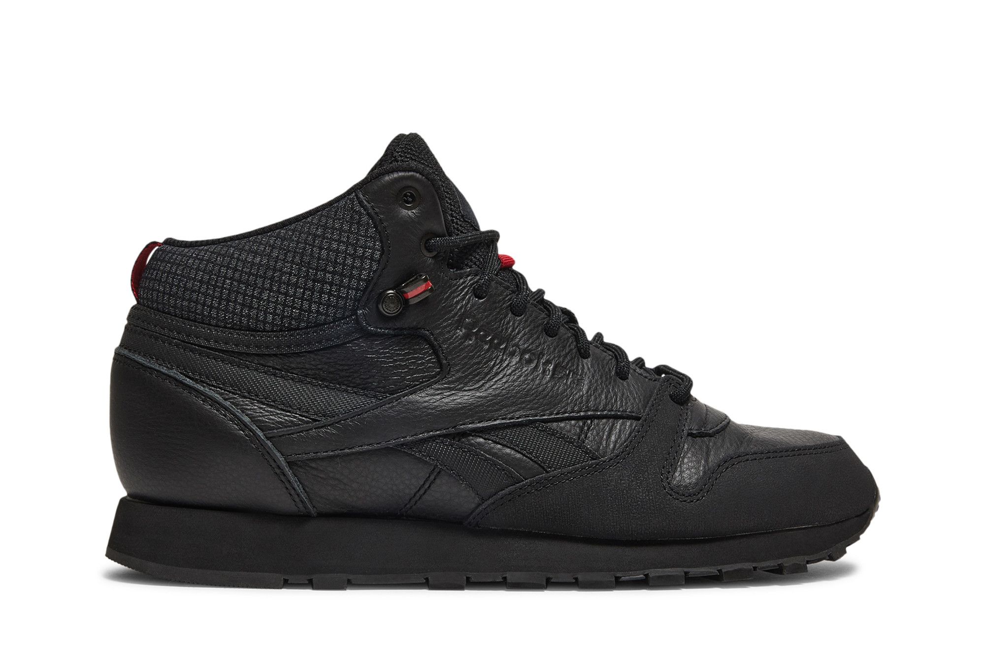 Buy Reebok Classic Leather Mid 'Black' - BS6363 | GOAT